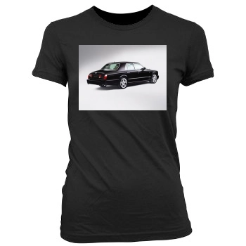 2009 Bentley Arnage Final Series Women's Junior Cut Crewneck T-Shirt