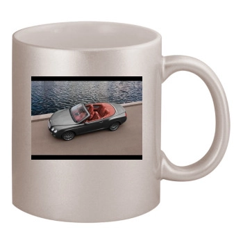 2009 Bentley Continental GTC Speed 11oz Metallic Silver Mug