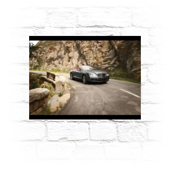 2009 Bentley Continental GTC Speed Metal Wall Art