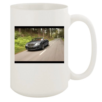 2009 Bentley Continental GTC Speed 15oz White Mug