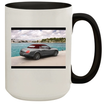 2009 Bentley Continental GTC Speed 15oz Colored Inner & Handle Mug