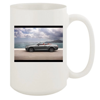 2009 Bentley Continental GTC Speed 15oz White Mug