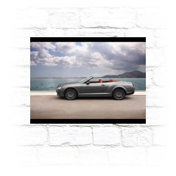 2009 Bentley Continental GTC Speed Metal Wall Art