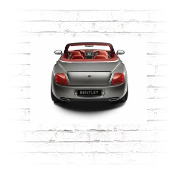 2009 Bentley Continental GTC Speed Poster