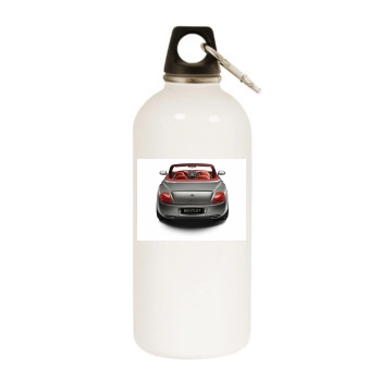 2009 Bentley Continental GTC Speed White Water Bottle With Carabiner