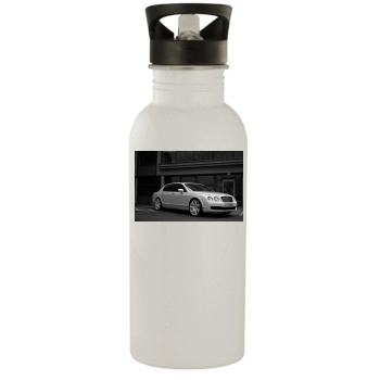 2009 Project Kahn Pearl White Bentley Flying Spur Stainless Steel Water Bottle
