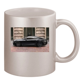 2010 TopCar Bentley Continental GT Bullet 11oz Metallic Silver Mug