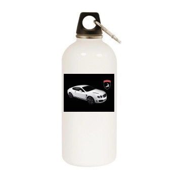 2010 TopCar Bentley Continental GT Bullet White Water Bottle With Carabiner