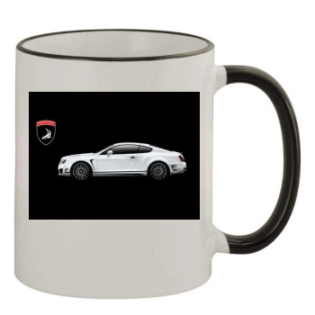 2010 TopCar Bentley Continental GT Bullet 11oz Colored Rim & Handle Mug