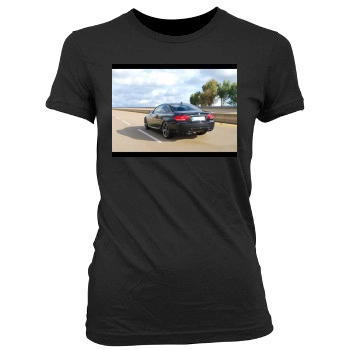 2009 AC Schnitzer BMW ACS3 3.5d Coupe Nardo World Record Women's Junior Cut Crewneck T-Shirt