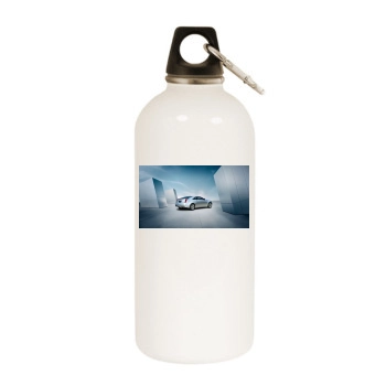 2011 Cadillac CTS Coupe White Water Bottle With Carabiner