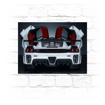 2010 Gemballa MIG-U1 Ferrari Enzo Metal Wall Art