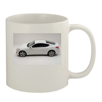 2010 Hyundai Genesis Coupe R-Spec 11oz White Mug