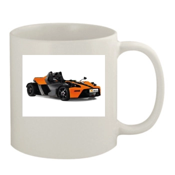 2009 KTM X-Bow Clubsport 11oz White Mug