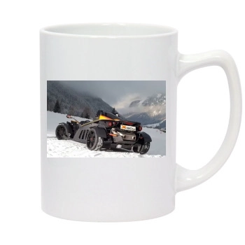 2009 KTM X-Bow Winter Drift 14oz White Statesman Mug