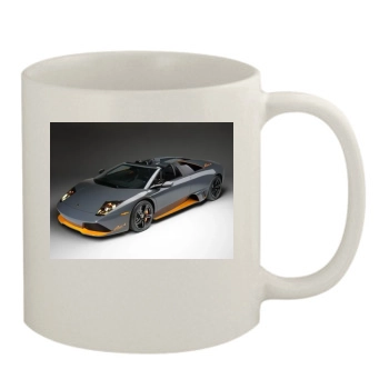 2009 Lamborghini Murcielago LP 650-4 Roadster 11oz White Mug