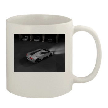 2010 Lamborghini Furia Concept Design of Amadou Ndiaye 11oz White Mug