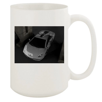2010 Lamborghini Furia Concept Design of Amadou Ndiaye 15oz White Mug