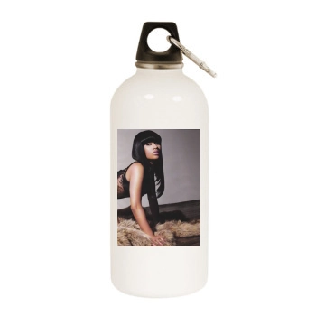 Nicki Minaj White Water Bottle With Carabiner