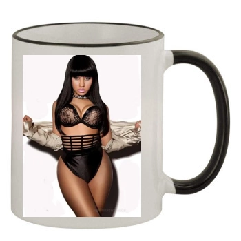 Nicki Minaj 11oz Colored Rim & Handle Mug