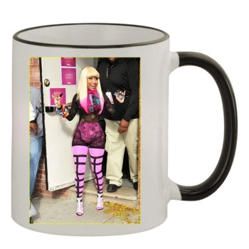 Nicki Minaj 11oz Colored Rim & Handle Mug