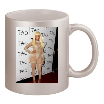 Nicki Minaj 11oz Metallic Silver Mug