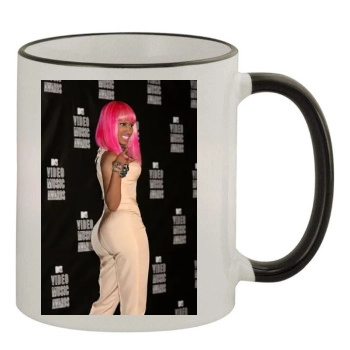 Nicki Minaj 11oz Colored Rim & Handle Mug