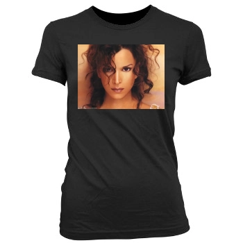 Patricia Velasquez Women's Junior Cut Crewneck T-Shirt