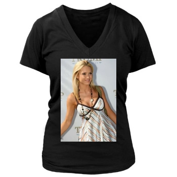 Tara Conner Women's Deep V-Neck TShirt