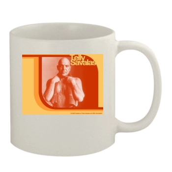 Telly Savalas 11oz White Mug