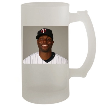 Torii Hunter 16oz Frosted Beer Stein