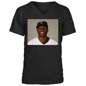 Torii Hunter Men's V-Neck T-Shirt