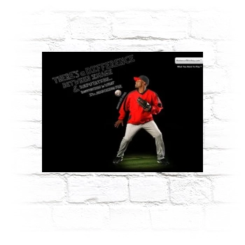 Torii Hunter Metal Wall Art