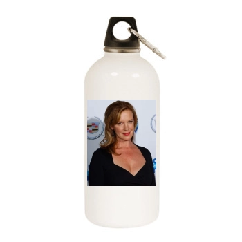 Wendie Malick White Water Bottle With Carabiner