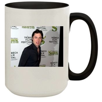 Zach Braff 15oz Colored Inner & Handle Mug