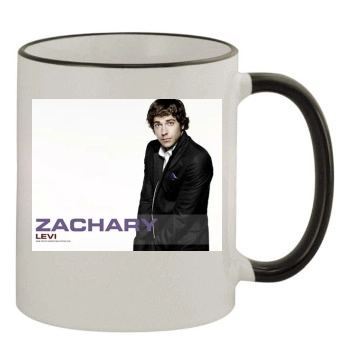 Zachary Levi 11oz Colored Rim & Handle Mug