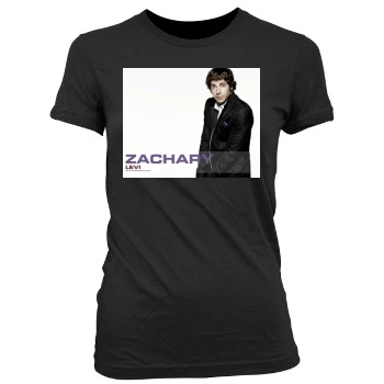 Zachary Levi Women's Junior Cut Crewneck T-Shirt