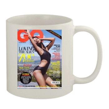 Zoe Saldana 11oz White Mug