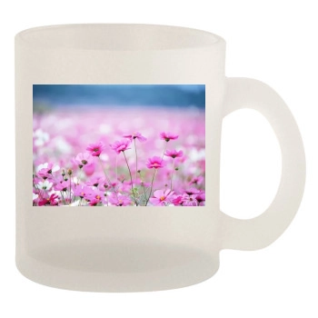 Flowers 10oz Frosted Mug