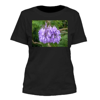 Flowers Women's Cut T-Shirt