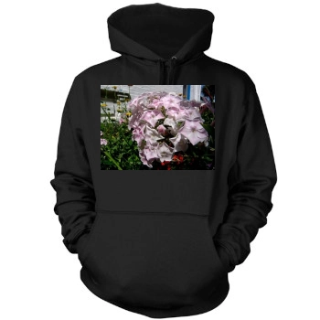Flowers Mens Pullover Hoodie Sweatshirt