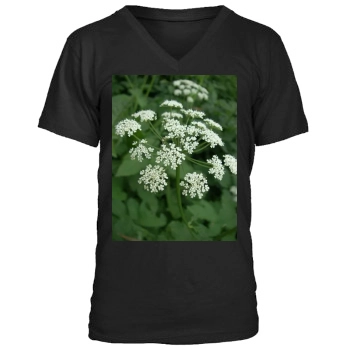 Flowers Men's V-Neck T-Shirt