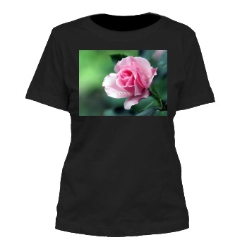 Flowers Women's Cut T-Shirt