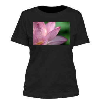 Flowers Women's Cut T-Shirt