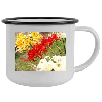 Flowers Camping Mug