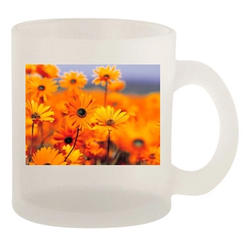 Flowers 10oz Frosted Mug