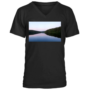 Rivers Men's V-Neck T-Shirt