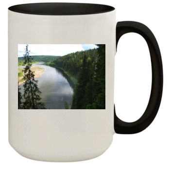 Rivers 15oz Colored Inner & Handle Mug