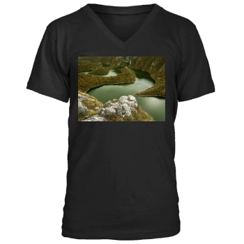 Rivers Men's V-Neck T-Shirt