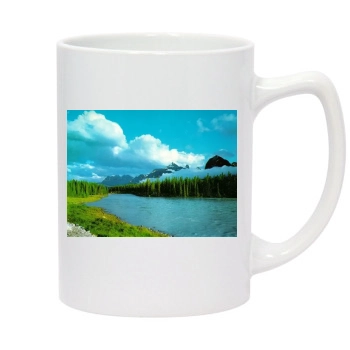 Rivers 14oz White Statesman Mug